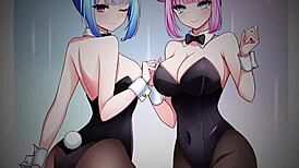 Mika And Maki Have A Farting Competition