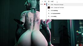 asian babe gets creampie from monster cock in 3d hentai compilation