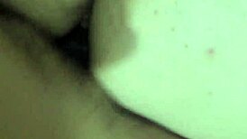 Blonde Bends Over In Shaved Pose