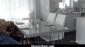 Skinny stepmom craves big cock and hardcore sex daily