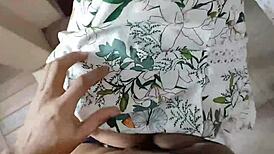 Latina Housewife Bride Cooking, Craves Big Cock She Can't Resist in Wedding Heat