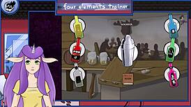 Azula's intense shower scene reveals muscular voyeur and monster tits