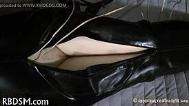 Try this intense bondage sadomasochism session with tight bounds