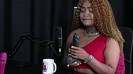 Black Duquesa’s Sheer Red Lingerie Reveal Stirs Deep Desire