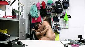 Horny thief armani dream steals stockings and gets hardcore blowjob doggystyle cowgirl.