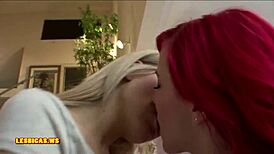 Hey there, wanna watch me and my redhead friend dive into some hot lesbian licking?