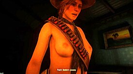 rdr2 scene - sadie riding johns mount no sound