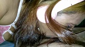 Gina Rides Huge Cock In Lingerie During Live Stream