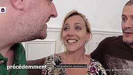 Milf Mya Lorenn Savors Anal Threesome in Paris