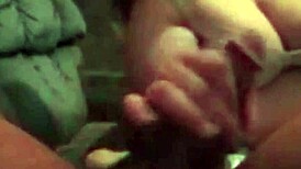 Wife's Big Ass Anal Fucks Husband's Prostate, Lactates Milk And Cum