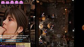 Corruption Town hentai milf solo play