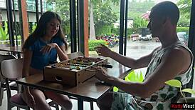 Im Lost A Game And Went For A Walk Outside With Cum On My Face - Cumwalk Teen 18+ Cum On Face Tits Blowjob Outdoor Game Sideways Public 18-19 Years Fucking