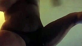 a sexy naughty couple engages in intense fucking session