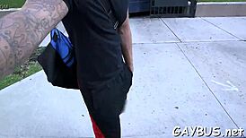 Free goo in wild gay sex