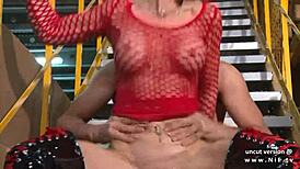 Pounding her ass now!