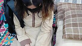 Desi college girl seduces her stepfather in taboo sex