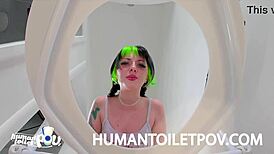 yo, kittycamtime, ya caught me off guard as yer human toilet!
