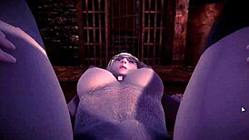 3D animation spanks heat up in HS2 game