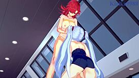 i watch ruri and festenia doin intense lesbian stuff