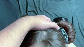 Pov Your Perfect Goth Girlfriend Gets on Her Knees & Ruins Makeup With Massive Facial After Sucking Cock!