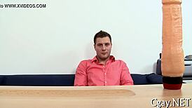 Fat Police Officer Gives Hardcore Blowjob to Asian Thief!