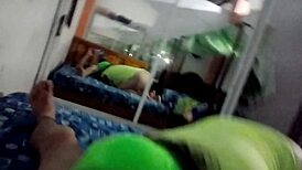 increíble, madrastra e hijastro having real homemade sex, oops!