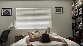 Started with rubbing and kissing, then flipped to reverse cowboy.