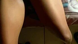 Foot Job and Pussy Sucking with Vibrator Play and Wild Riding!