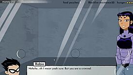 18Titans Part 7 unfolds with epic cartoon parody action. The game-inspired scenes bring wild twists to every frame.