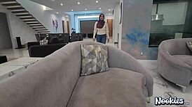 Nookies Hijab Fantasy - Shopaholic Gets Fucked!