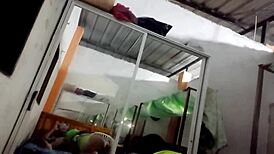 increíble, madrastra e hijastro having real homemade sex, oops!