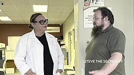 dominatrix mistress april takes control in the urology ward