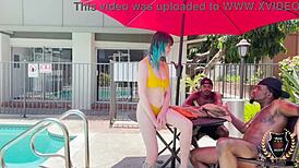 Watch curvy ireland rose take rome major and his friend in face fucking, cum in mouth, bent over, cowgirl, wet, gay, lingerie, big black cock, tattoo scenes.