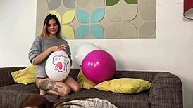 New Latina Mistress Pearl and Nikki Rockwell in Wild Girl-Girl Fun