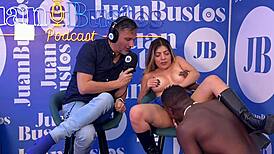 shaira psychosex rides big black cock on juan bustos podcast