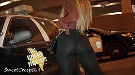 Candid Babe Got One Perfect Ass Seethrough