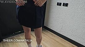 Schoolgirl Sucks Cock Secretly