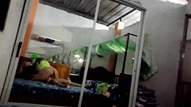 increíble, madrastra e hijastro having real homemade sex, oops!