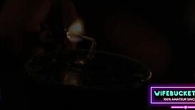 Watch this passionate threesome on Valentine's!