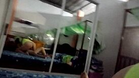 increíble, madrastra e hijastro having real homemade sex, oops!