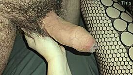 My curvaceous and mature wife slaps and teases my cock: Leave a comment!