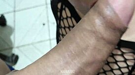 Hot Redhead Sucking Hard On A Massive Dick For Warm Cum.