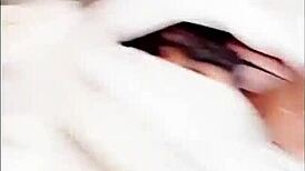 chef prepares a hot dog for a client in the kitchen with big tits and monster cock