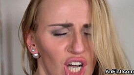 Kinky Lesbian Sex Kittens Spread Assholes for Intense Anal Fisting and Fucking