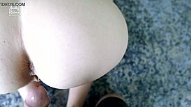 OMG! Thick Step Mom Melanie Hicks Stuck Under Bed for Doggy!