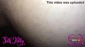 my bf trained me in double penetration with close-up pov