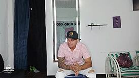 Discovering My Stepsister’s Exotic Dance Talent with a Blowjob. She Rides Me Hard Showing Her Skills.