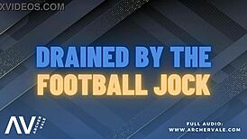 Football Jock Tricks Slave Into Puppy Play Humiliation in Public Garage