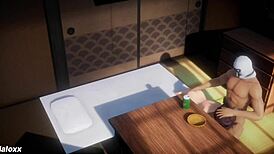 Priestess Training in 3D Hentai Anime - What a Shock!