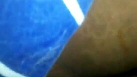 Latina amateur with big natural tits deepthroats before assfucking and anal orgasm